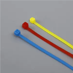 Màu Đen/Trắng Nylon Cable Tie Nhà Sản Xuất Chất Lượng Cao Nhựa Quan Hệ Cáp