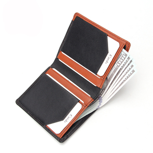 <span class=keywords><strong>Portafoglio</strong></span> Bifold <span class=keywords><strong>verticale</strong></span> sottile alla moda <span class=keywords><strong>portafoglio</strong></span> da <span class=keywords><strong>uomo</strong></span> RFID in vera <span class=keywords><strong>pelle</strong></span> personalizzato - Product Image 3