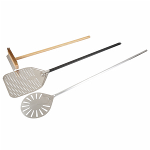 Brosse <span class=keywords><strong>à</strong></span> <span class=keywords><strong>pizza</strong></span> en bois et laiton embossée personnalisée OMAKE certifiée LFGB, 91 cm/120 cm, épaisseur 10 mm, en stock, excellent prix - Product Image 1