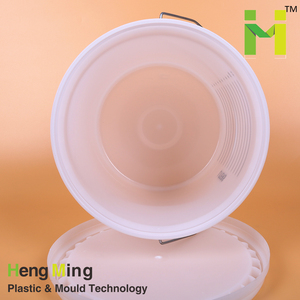 Seau rond en plastique transparent de 15 litres/l/litr <span class=keywords><strong>15l</strong></span> avec couvercle - Product Image 6