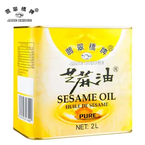 Premium huile de sésame à vendre de fabricant d'huile pour délicieuses recettes