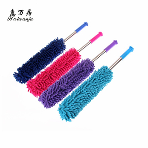 <span class=keywords><strong>Plumeau</strong></span> en <span class=keywords><strong>microfibre</strong></span> <span class=keywords><strong>lavable</strong></span> de 58 cm avec manche flexible et extensible pour le nettoyage des ventilateurs, claviers, plafonds et de la maison - Product Image 5
