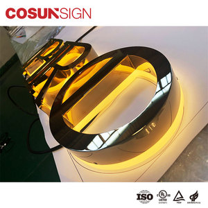 ป้าย Cosun อะคริลิคโลหะ3D มีไฟ LED <span class=keywords><strong>ตัว</strong></span><span class=keywords><strong>อักษร</strong></span> - Product Image 4