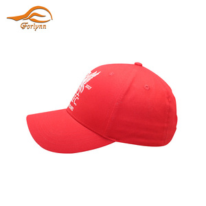 Fuente de <span class=keywords><strong>la</strong></span> fábrica logotipo personalizado algodón correr rojo sombrero visera gorra de béisbol - Product Image 6