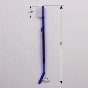 Cina fatta interdentale spazzolino ortodontico spazzolino professionale per la pulizia dei denti per bretelle e gengive - Product Image 4
