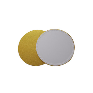 Laminage <span class=keywords><strong>personnalisé</strong></span> de haute qualité de 5mm d'épaisseur blanc mat 8 pouces 10 pouces 12 pouces planche à gâteau ronde en masonite MDF disques de base pour gâteau - Product Image 4