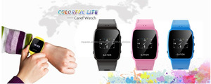 El Reloj de pulsera portable GPS Tracker para los niños de seguimiento en el móvil y <span class=keywords><strong>web</strong></span> --- caref reloj (Cocodrilo) - Product Image 1