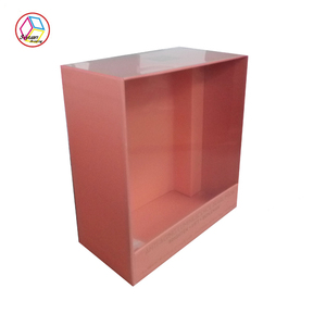 Bán Buôn Tùy Chỉnh Tái Chế PVC Cửa Sổ Giấy Bụi Bìa Hộp Quà Tặng Trong Suốt Tùy Chỉnh Bao Bì Cho Cross-Biên Giới Thương Mại Điện Tử Hộp Giấy - Product Image 1