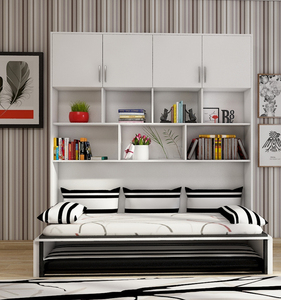 <strong>Space</strong> <strong>Saving</strong> Metal Folding Wall <strong>Bed</strong> with <strong>Sofa</strong> - Product Image 2