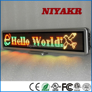 Niyakr Trung Quốc Top Ten Sản Phẩm Bán Chạy Dot Matrix Module 16X128 Di Chuyển Thông Minh <span class=keywords><strong>Led</strong></span> Bảng Hiển Thị - Product Image 2