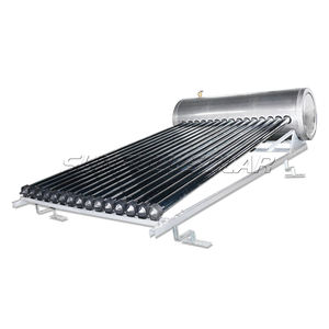 Sistema de <span class=keywords><strong>Calentador</strong></span> de Agua <span class=keywords><strong>Solar</strong></span> Presurizado con Tubos de Calor para Techos Inclinados - Product Image 1