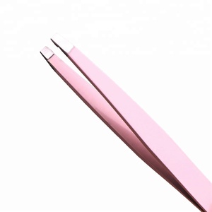 Kit d'outils de maquillage personnel de beauté avec logo personnalisé ensemble de 3 pinces <span class=keywords><strong>à</strong></span> sourcils et pinces <span class=keywords><strong>à</strong></span> <span class=keywords><strong>cils</strong></span> pointe pointue - Product Image 2