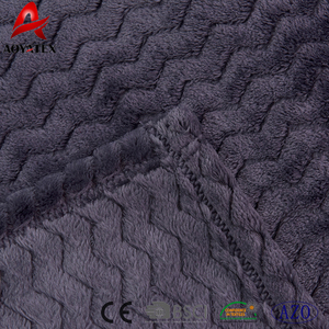 Mejor venta de <span class=keywords><strong>zigzag</strong></span> de cama de franela manta de lana - Product Image 4