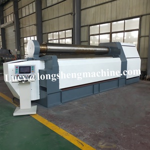 Ce chứng nhận Hướng dẫn hoạt động 4-con lăn CNC thủy lực tấm kim loại uốn <span class=keywords><strong>Rolling</strong></span> Machine W12-20X2500 nhà máy giá - Product Image 4
