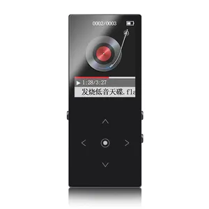 High quality mp3 player music player support TF Card, FM Radio, Recording, E-book, Video and pictures