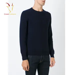 Men's Design Lambswool Sweater Round Neck Design of Hand Made Sweaters