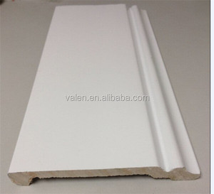 Venta al por mayor barato 14CM ancho personalizado mejor suelo de vinilo moderno fácil de instalar piso pared embellecedor zócalo moldeado rodapié tablero - Product Image 4