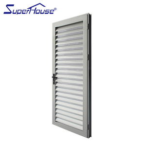 Puerta Abatible de Aluminio con Excelente Ventilación, Puerta Exterior con Rejilla, Puertas Francesas con Rejilla - Product Image 5