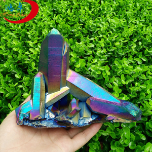 Gros cristaux esprit quartz, <span class=keywords><strong>aura</strong></span> titane <span class=keywords><strong>cristal</strong></span> cluster/<span class=keywords><strong>aura</strong></span> esprit quartz - Product Image 3