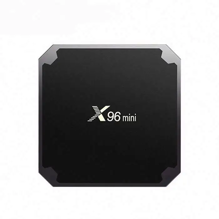 حار بيع نوعية مستقرة X96 مصغرة 1G 8G و 2G 16G Amlogic S905W الروبوت 7.1 التلفزيون مربع رباعية النواة Tx 3 مصغرة مع شاشة Led Stb