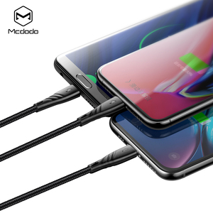 Mcdodo 2.4A Rapide Charge Led Éclairage Tressé <span class=keywords><strong>En</strong></span> Nylon <span class=keywords><strong>Multi</strong></span> Chargeur <span class=keywords><strong>Câble</strong></span> <span class=keywords><strong>3</strong></span> <span class=keywords><strong>En</strong></span> <span class=keywords><strong>1</strong></span> <span class=keywords><strong>Câble</strong></span> <span class=keywords><strong>Usb</strong></span> À Vendre - Product Image 2