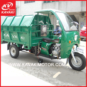 Comercio garantía de conducción motorizado tipo y uso de carga de <span class=keywords><strong>tres</strong></span> ruedas triciclo basura - Product Image 3