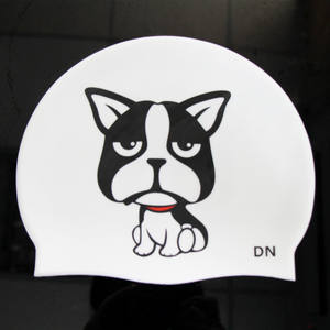 Casquette <span class=keywords><strong>de</strong></span> <span class=keywords><strong>bain</strong></span> imperméable en silicone, protection des cheveux, universelle, pour adultes, plate, pour la plongée, étanche - Product Image 5