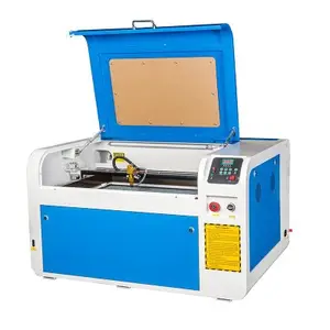 40w 50w CO2 Mini cnc máquina de grabado láser precio de la máquina de corte de 4060/Pequeño cortador láser grabador