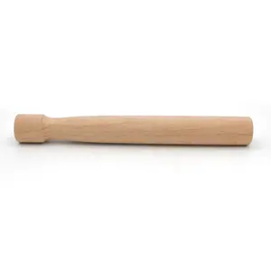 Durable Wood Ice Crusher--Stylish Wooden Mojito Muddler Bar Tool - Perfect Masher Kitchen Tool for Garlic and Fru
