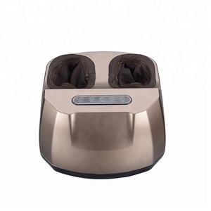 Fisioterapia eléctrica Shiatsu, vibración, compresión de aire, rodillo calefactor, presión de aire, máquina masajeadora de pies y piernas - Product Image 3