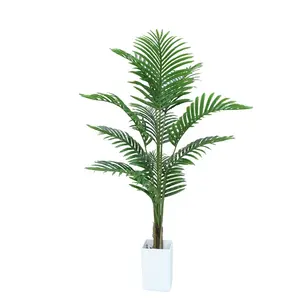 140cm Wholesale plants artificial palm tree with black pot