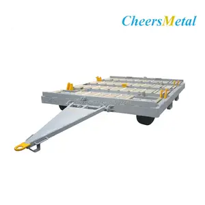 Airport Pallet Dolly 18T Airport Pallet Dolly Aviation Container Transport Dolly