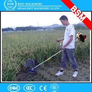 Combine Cheap Mini Manual Wheat Cutter Harvester / rice weeder mini harvester