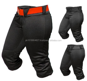 Pantalón de béisbol corto negro en tejido de alta calidad - Product Image 2
