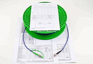 Polarisation maintenant <span class=keywords><strong>PM</strong></span> cordon de raccordement blindé à fibre optique à axe lent - Product Image 3