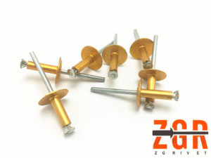 Hot Fastener Bifurcated Lớn Mặt Bích Đầu Nhôm Thuyền Kim Loại <span class=keywords><strong>Snap</strong></span> Đinh Tán Đấm - Product Image 3