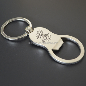 Botella destapador keychain de la aleación de zinc brillante chapado de niquel - Product Image 2