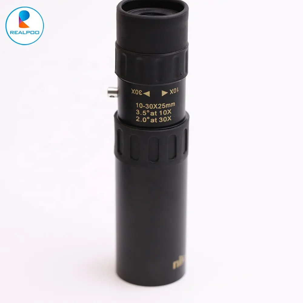 New Mini 10-30x25 High Power Zoom Optical Monocular Telescopes for Outdoors