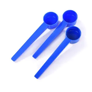 Plastic Measuring Scoop, 2 Teaspoon (Bowl 10 CC | 10 ml) Long Handle Spoons for Powders & Granules, Coffee, Pet Food, Grains, Protein, Spices