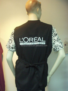 Chaqueta de Salón de Poliéster Negra L'Oreal, Chaleco de Peluquería - Product Image 3