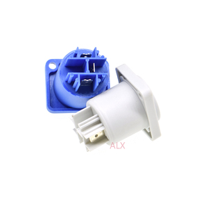 Powercon NAC3FCA + NAC3MPA-1 Chassis Cắm Bảng Điều Chỉnh Nối 3Pins 250V Ac Power Nam Cắm + Nữ Ổ Cắm Led Speakon Nối - Product Image 5