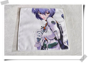 <span class=keywords><strong>Petit</strong></span> mouchoir uni, impression recto, personnalisable avec logo d'entreprise, d'anime, de jeu ou d'idole, serviette pour cadeaux de vacances, promotionnel - Product Image 6