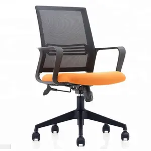 Durable de haute qualité en gros utilisé pas cher en plastique inclinable chaise d'ordinateur ergonomique réglable chaises