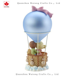 Figura de Resina de Globo Aerostático, Momentos Preciosos que Hacen que Mi Corazón se Eleva - Product Image 3