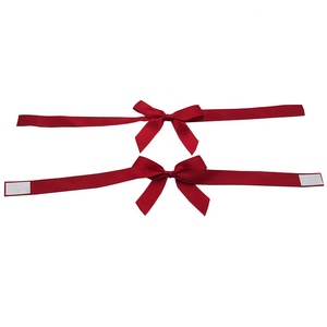 E-magic grosir kustom satin pita kemasan busur dengan perekat buatan sendiri pita busur - Product Image 6