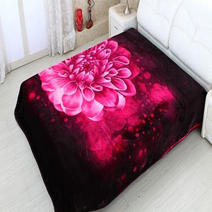 100% polyester gaufré super doux très bon marché couvertures de vison coréen en gros - Product Image 2