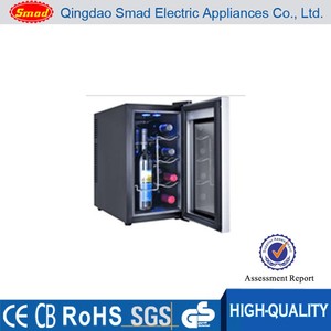 Horizontal hogar <span class=keywords><strong>8</strong></span> botella de mini dispensador de <span class=keywords><strong>vino</strong></span> más fresco con refrigerador termoeléctrico de congelación - Product Image 3