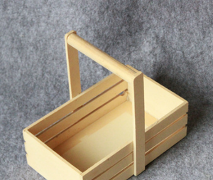 Home Furnishing Wooden Hand Box <strong>Wood</strong> Beer Box Boutique Small Wooden <strong>Basket</strong> - Product Image 4