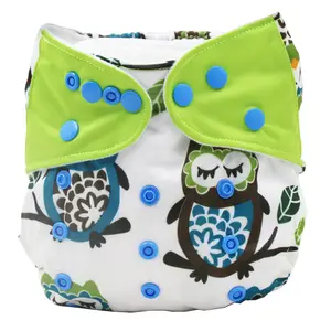 Free Shipping newborn aio charcoal cloth diaper for baby reusable waterproof bamboo ecological diaper cover