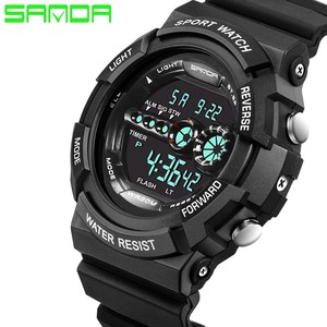 <span class=keywords><strong>Montre</strong></span> numérique SANDA New <span class=keywords><strong>G</strong></span> Style S <span class=keywords><strong>Shock</strong></span> pour homme, résistante à l'eau, avec calendrier, LED, <span class=keywords><strong>montre</strong></span> de sport, Relogio Masculino - Product Image 3